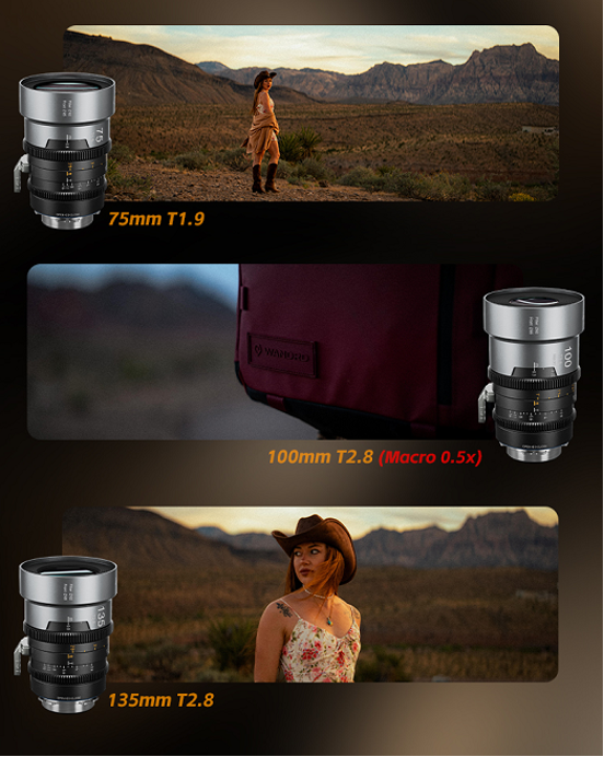 思锐钜星系列再添三员:75mm T1.9、100mm T2.8及135mm T2.8插图1 思锐钜星系列再添三员:75mm T1.9、100mm T2.8及135mm T2.8插图1