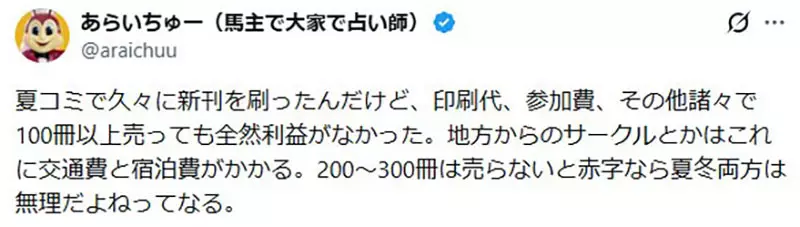 《日本同人志危机》印刷成本年年飙涨 潜规则售价不能超过1000日元让创作者吃不消插图16 《日本同人志危机》印刷成本年年飙涨 潜规则售价不能超过1000日元让创作者吃不消插图16