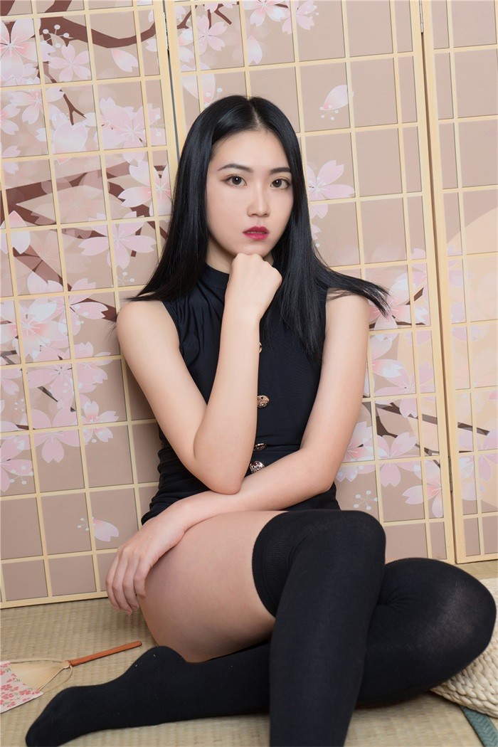 风之领域精品写真@No.175 黑色日系风格 [42P/140MB]插图2