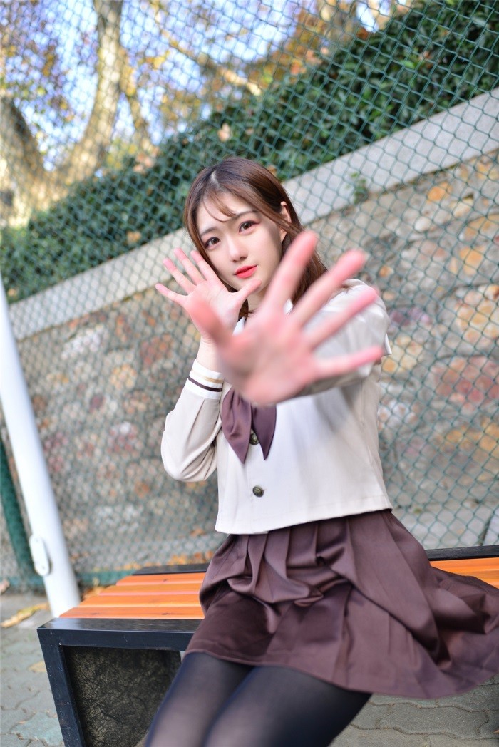 风之领域精品写真@No.177 大学校园里的黑丝XUE妹 [32P/702MB]插图1