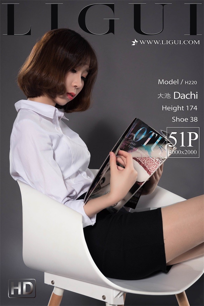 [Ligui丽柜]2018.10.29 白领的午休时间 Model 大池 [52P/20.6MB]插图