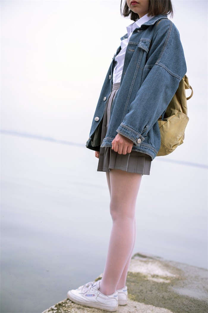 森萝财团精品写真@BETA-014 白丝户外海边[85P/946MB]插图