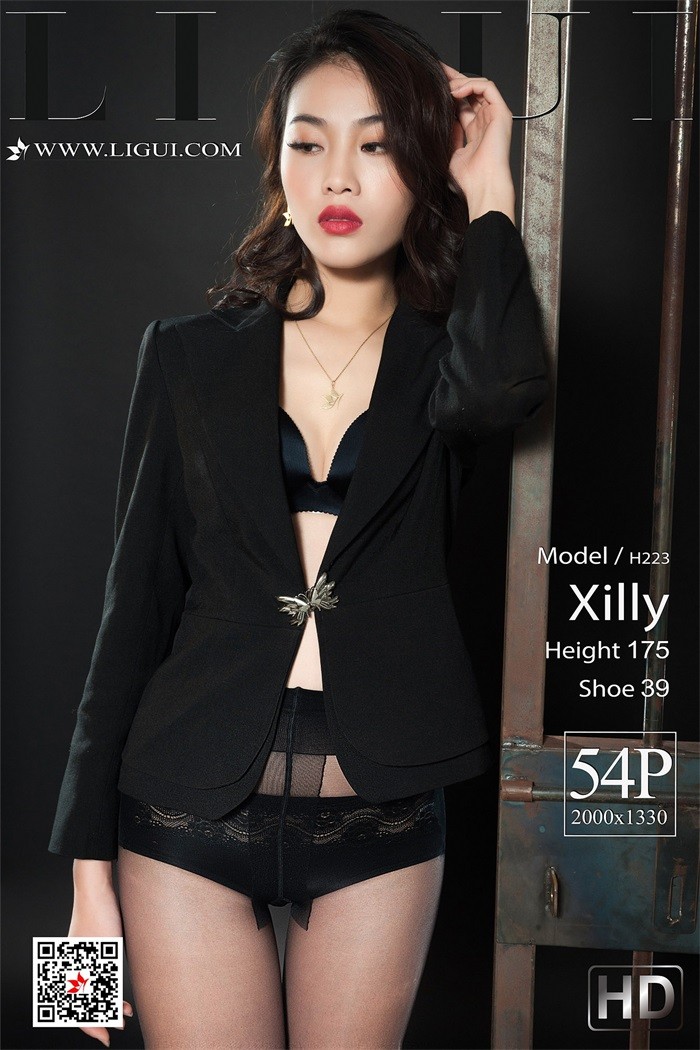 [Ligui丽柜] 2018.12.02 逃不掉的黑丝 Model Xilly [54P/77MB]插图