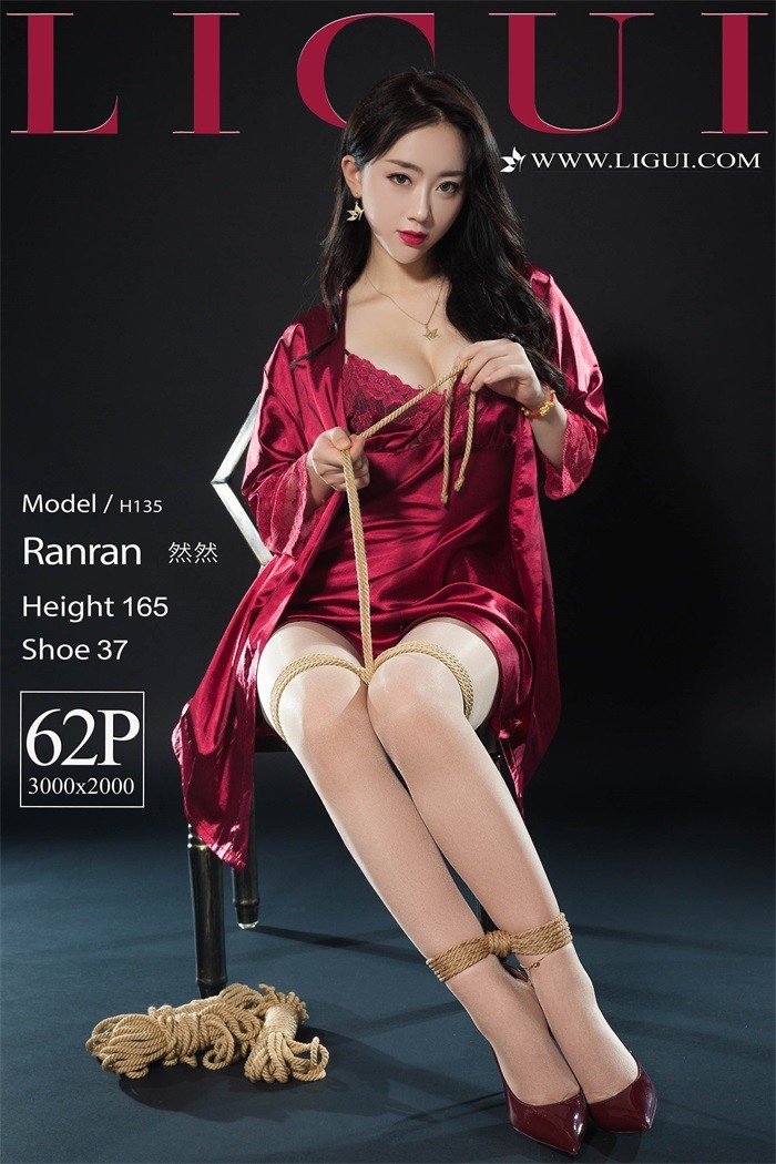 [Ligui丽柜] 网络丽人 2018.10.19 Model 然然 [62+1P/33.2MB]插图