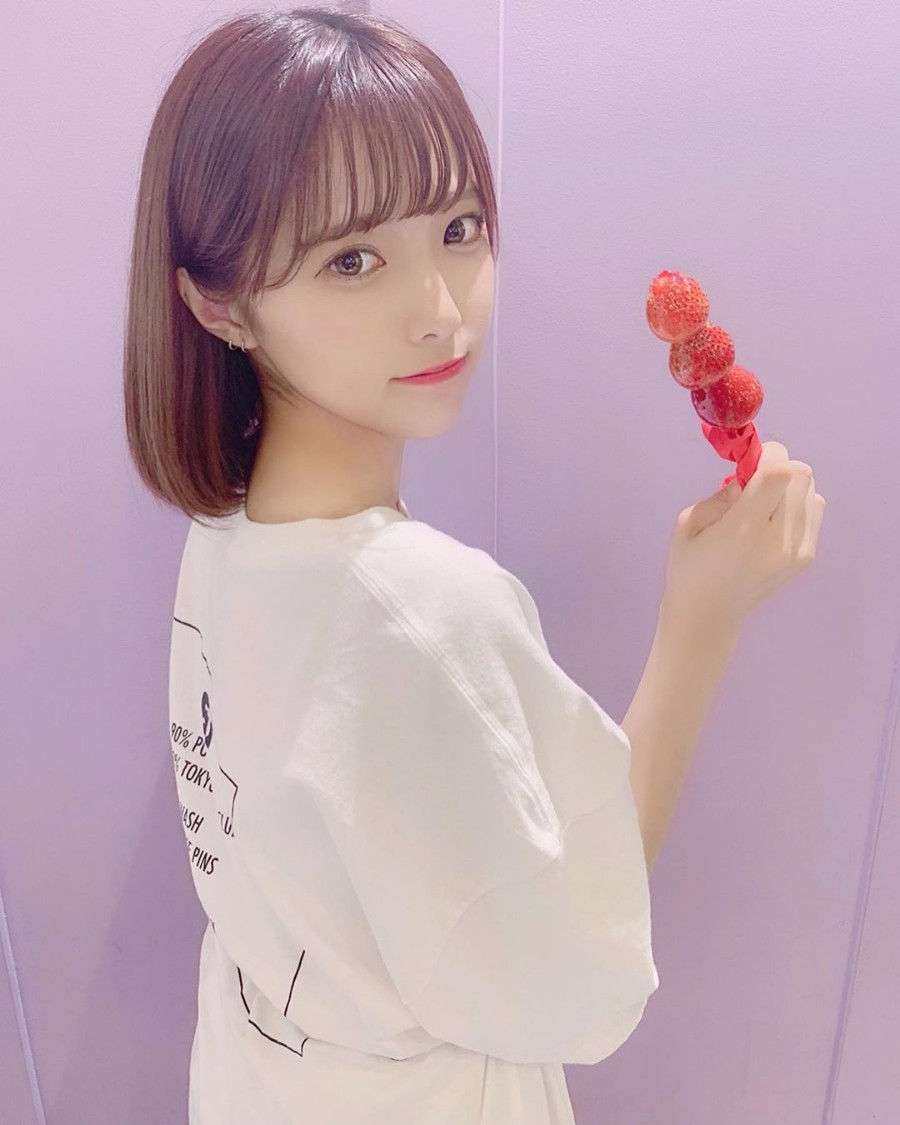 美少女与食物特辑《吃肉包的福山梨乃》原来是偶像团体アキシブproject的可爱成员插图6 美少女与食物特辑《吃肉包的福山梨乃》原来是偶像团体アキシブproject的可爱成员插图6