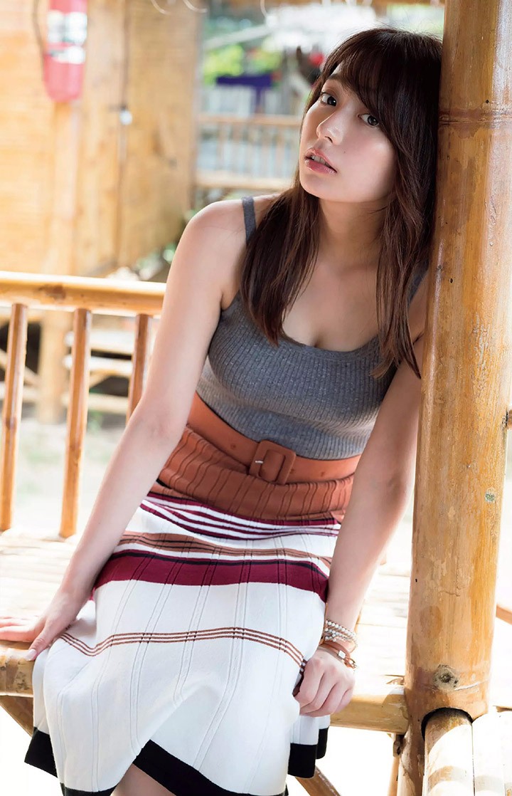 最姓感G奶主播「宇垣美里」播报台下耍坏 不务正业脱了!插图8 最姓感G奶主播「宇垣美里」播报台下耍坏 不务正业脱了!插图8