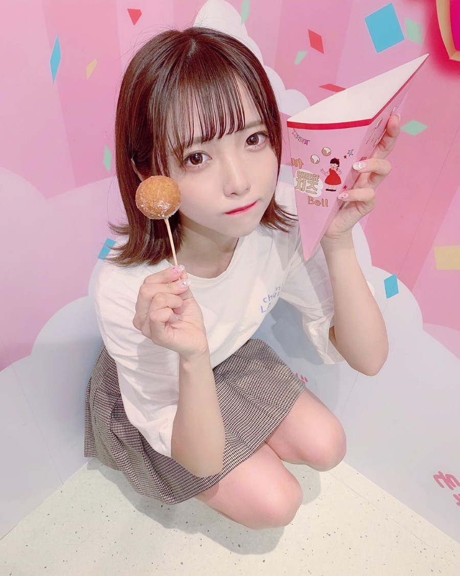 美少女与食物特辑《吃肉包的福山梨乃》原来是偶像团体アキシブproject的可爱成员插图4 美少女与食物特辑《吃肉包的福山梨乃》原来是偶像团体アキシブproject的可爱成员插图4