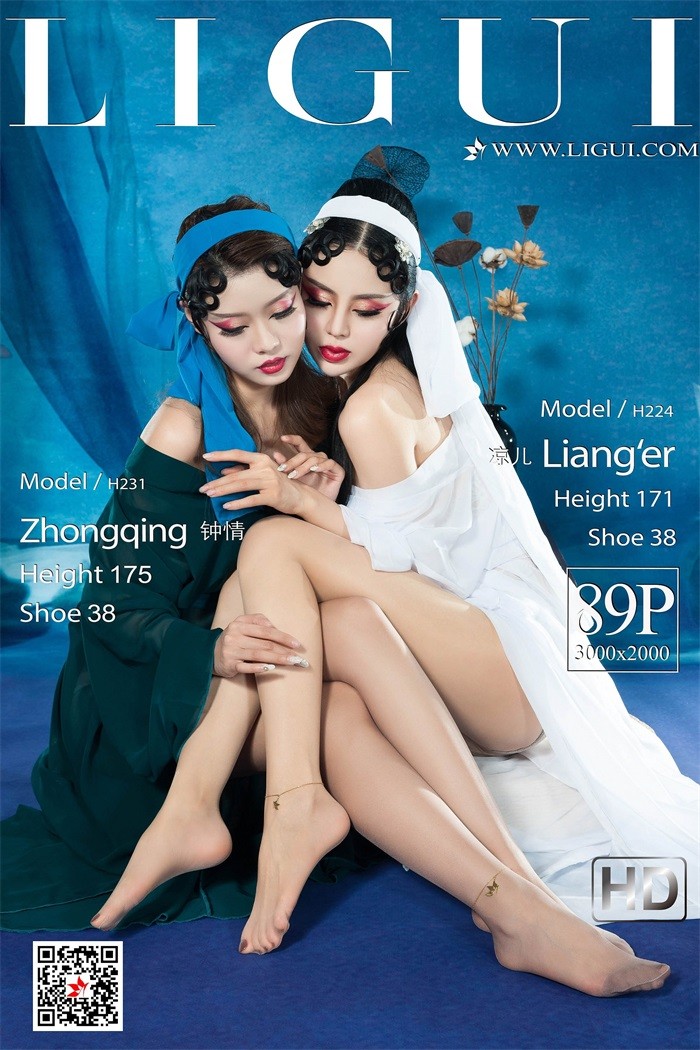 [Ligui丽柜] 2019.04.26 青城山下白素贞Model 钟情&凉儿 [89+1P/56.8MB]插图