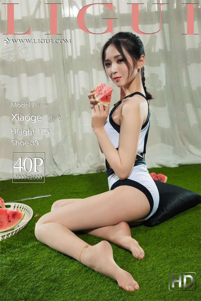 [Ligui丽柜] 2018.11.12 甜蜜的西瓜 Model 小戈 [61P/32.1MB]插图