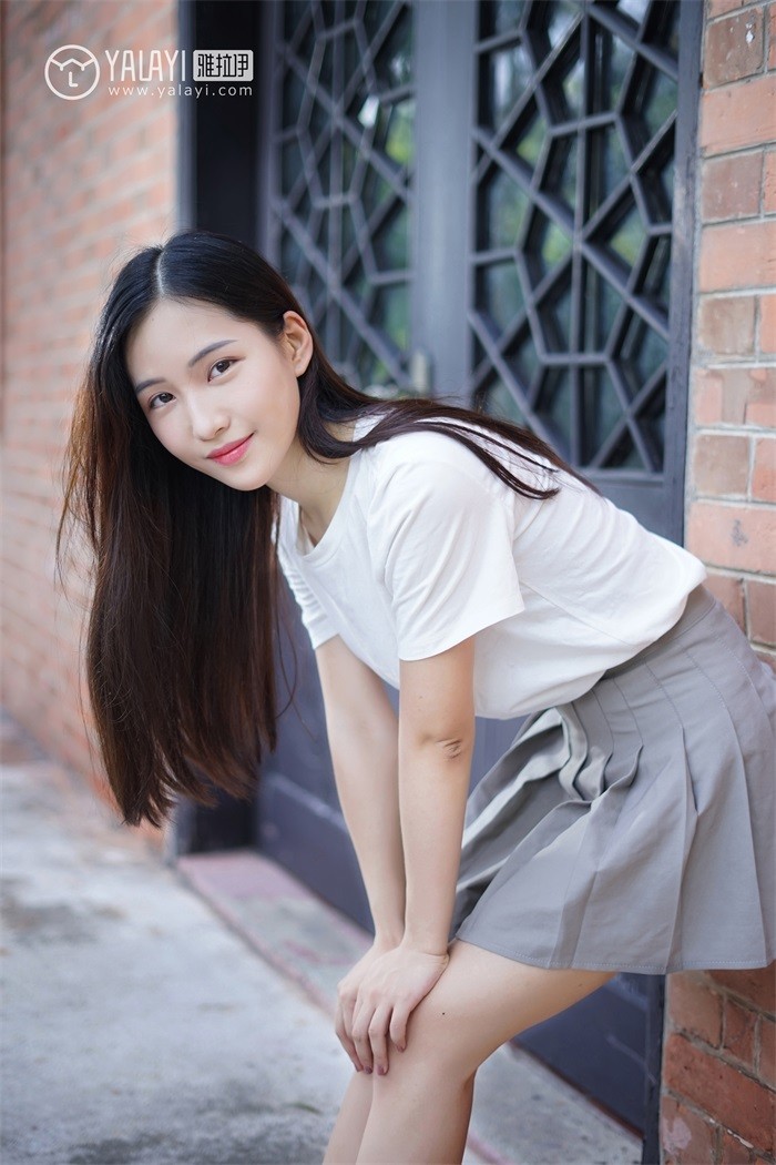 [YALAYI雅拉伊] 2019.01.01 No.027 校园邂逅 卡柔 [42P/392MB]插图2