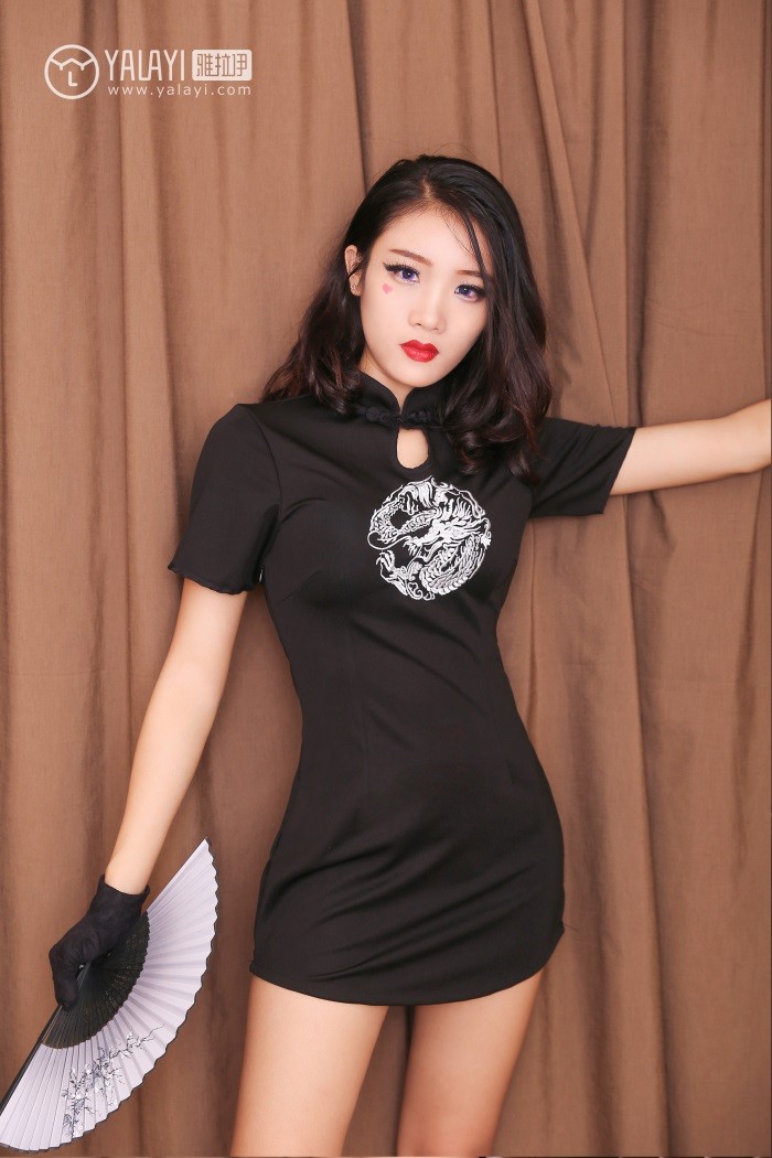 [YALAYI雅拉伊] 2018.12.12 No.028 禁欲系旗袍 兔洱 [41P/429MB]插图2