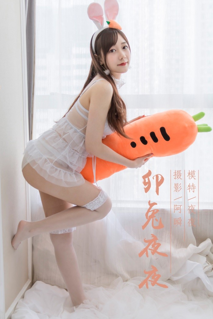 [YALAYI雅拉伊] 2019.04.27 No.258 卯兔夜夜 兽耳 白丝 夜夜 [44P/266MB]插图