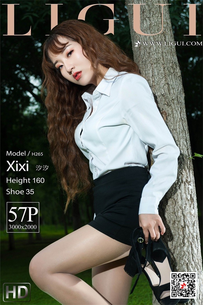 [Ligui丽柜] 2019.09.30 网络丽人 Model 汐汐《职场新秀》 [57+1P/54MB]插图