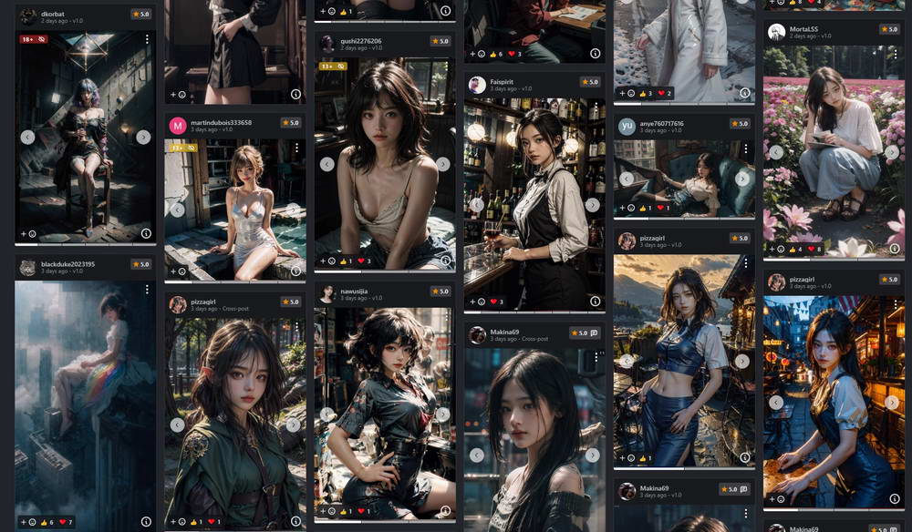 [AI模型]这2个模型好棒，MJ风格被SD轻松拿捏[2.12GB]插图1