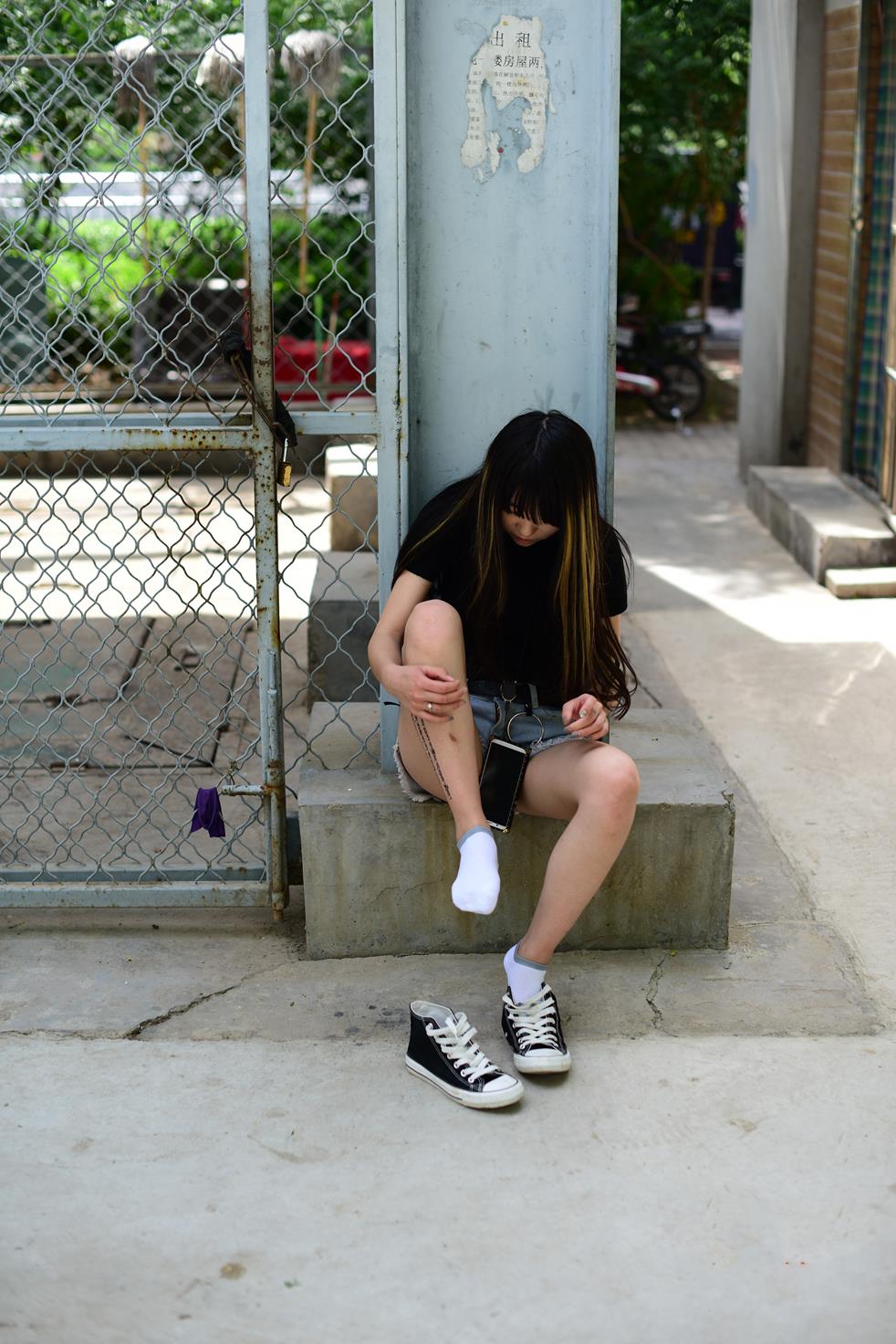 开膛手杰克 184期 帆布鞋牛仔短裤黑T[204P/1V/961M]插图5