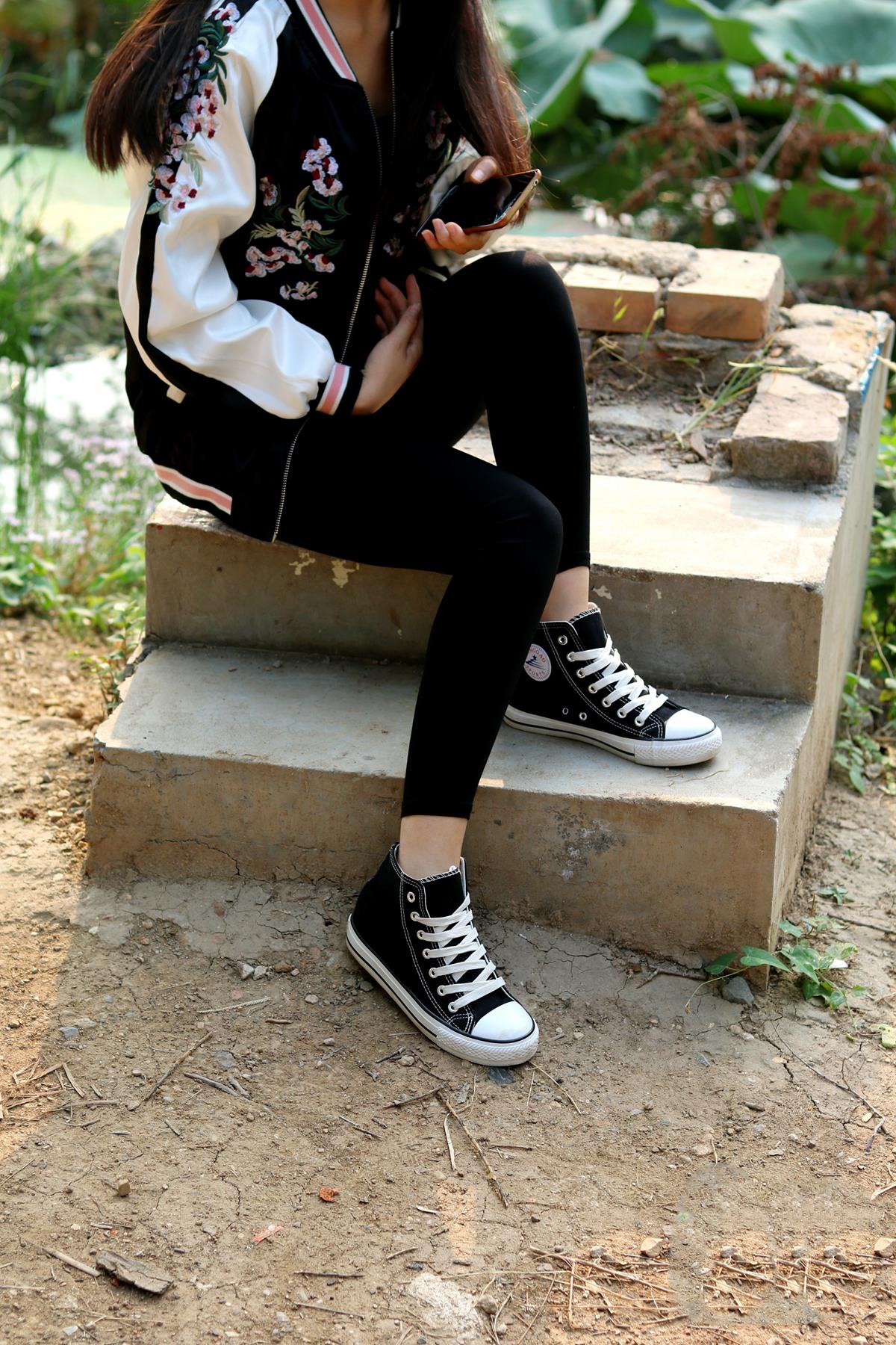 开膛手杰克 145期 高帮帆布鞋黑色船袜脚 [402P/1V/1.24G]插图8