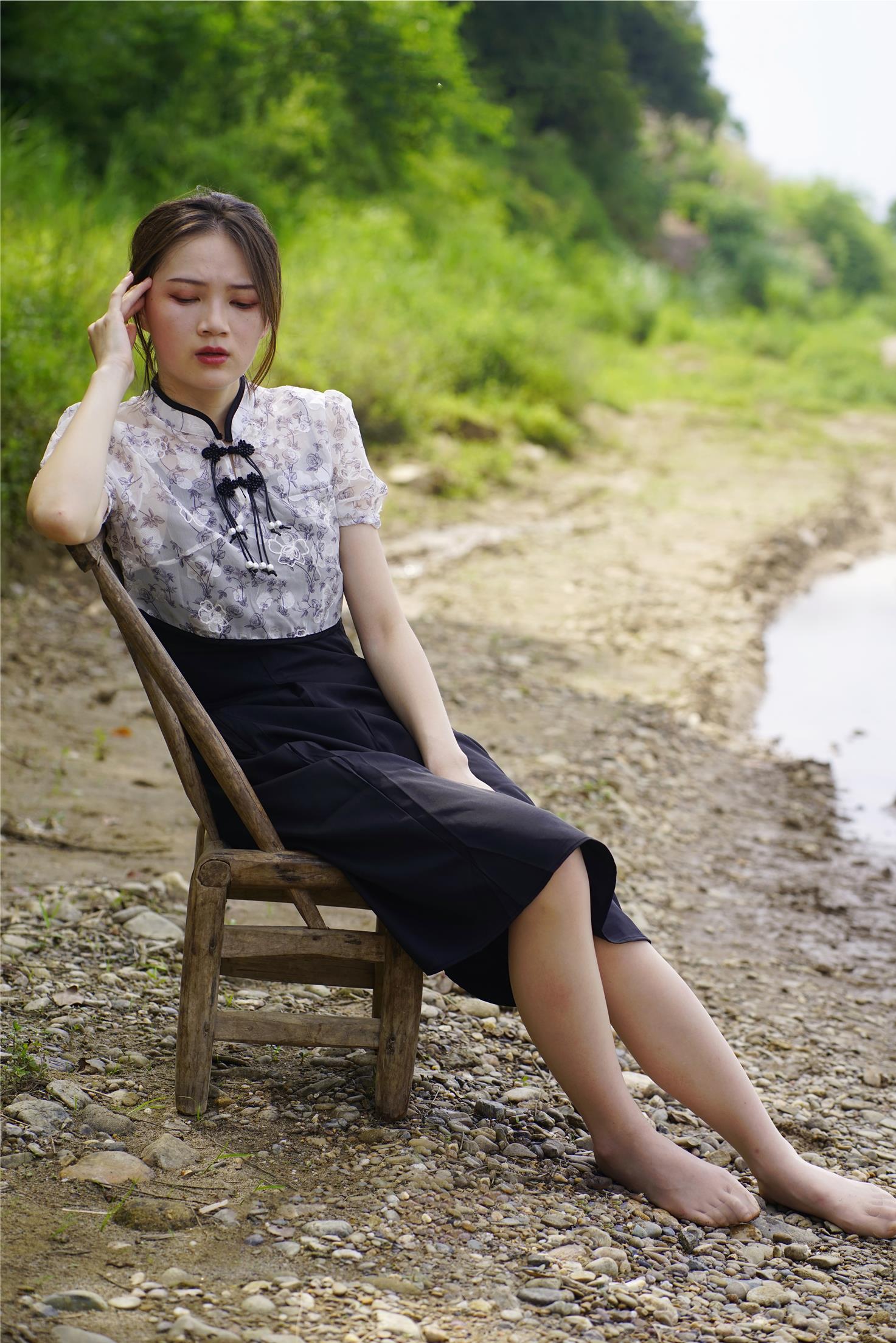 初夏女神 061期 大发【山水如画】唯有相思似春色，江南江北送君归 [140P/1V/4.31G]插图6