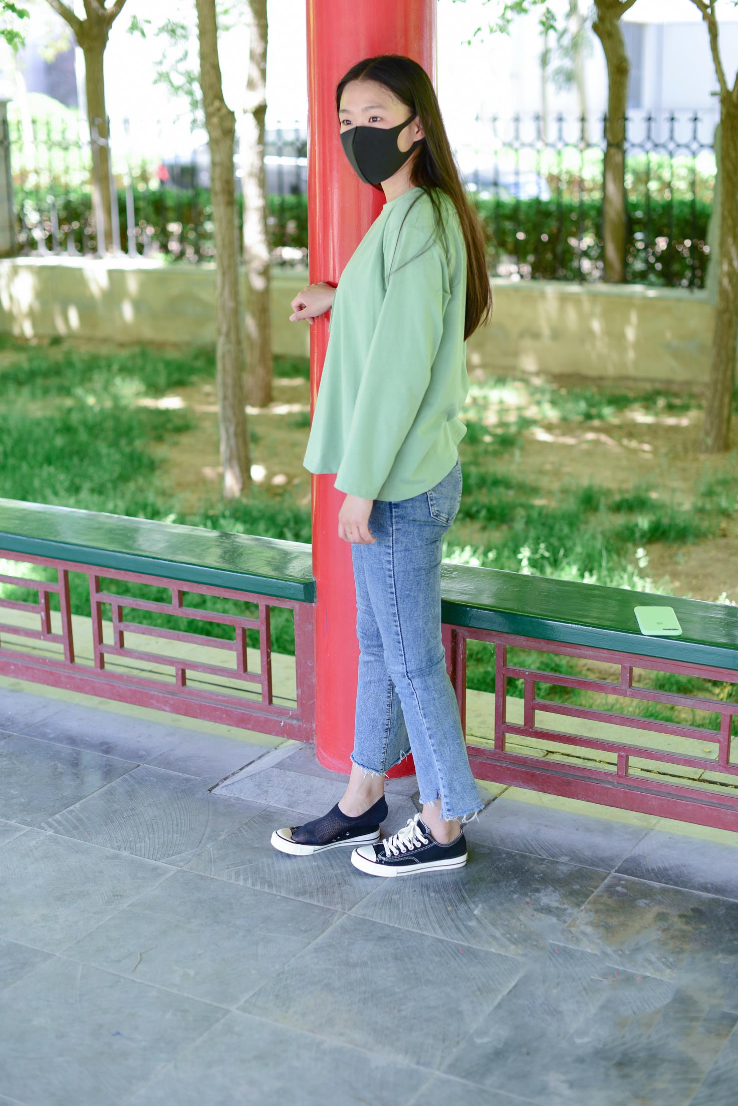 开烫手杰克 第197期 牛仔裤帆布鞋船袜裸足 [253P/1V/1.2G]插图7