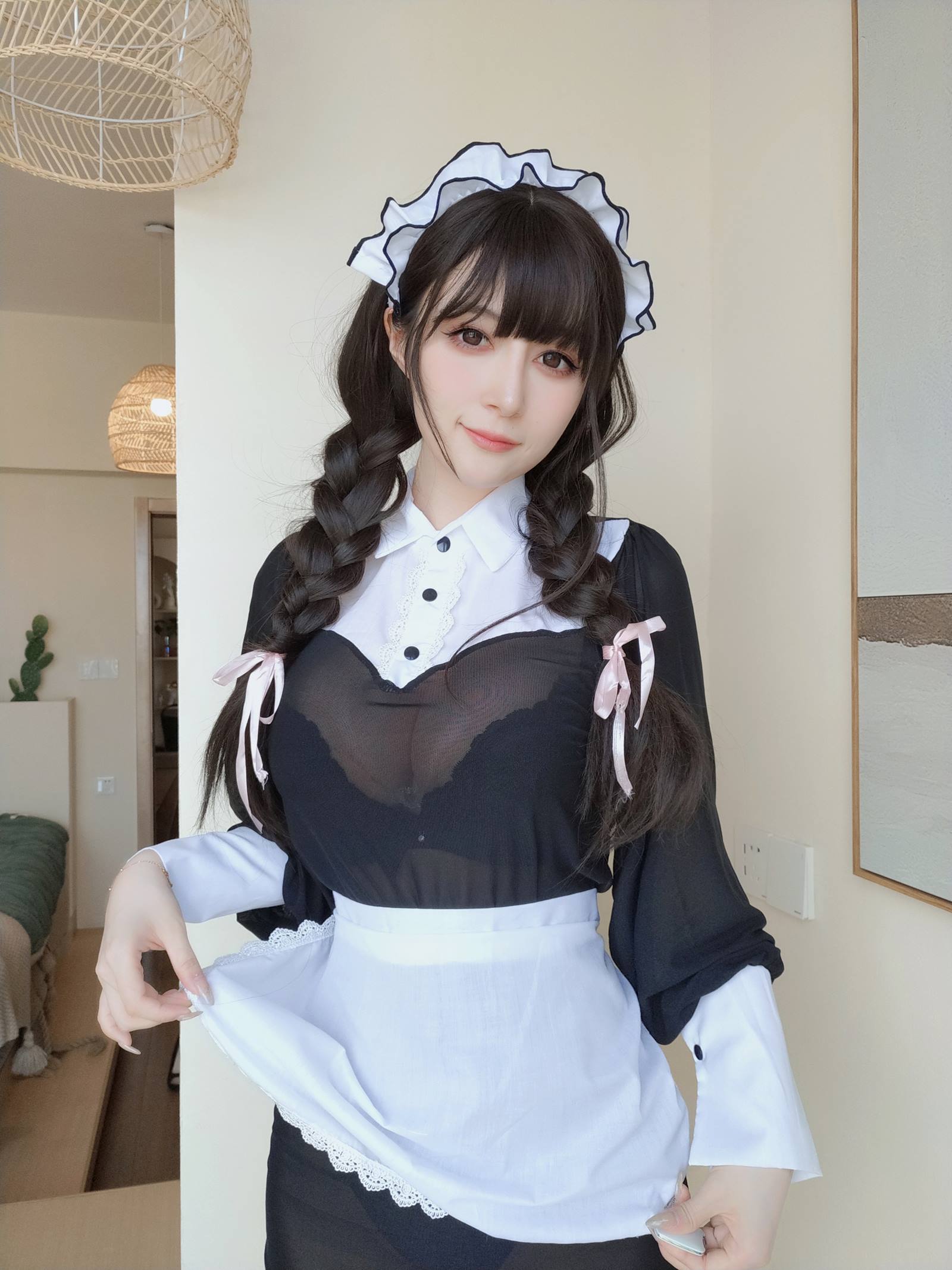 白银 – 透明なメイド服[100P/281MB]插图2