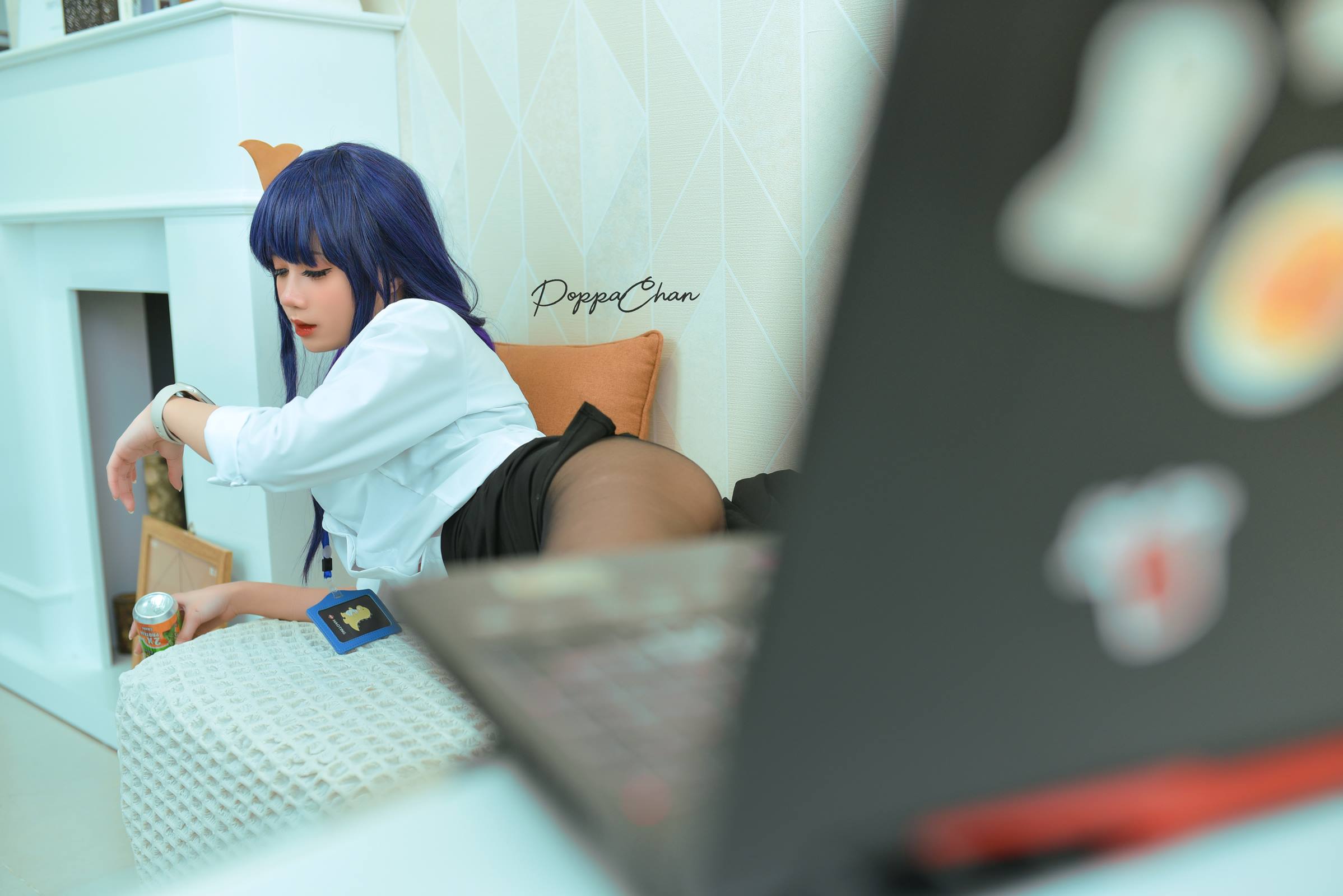 PoppaChan – Raiden Shogun Officer[25P/3V/166MB]插图5