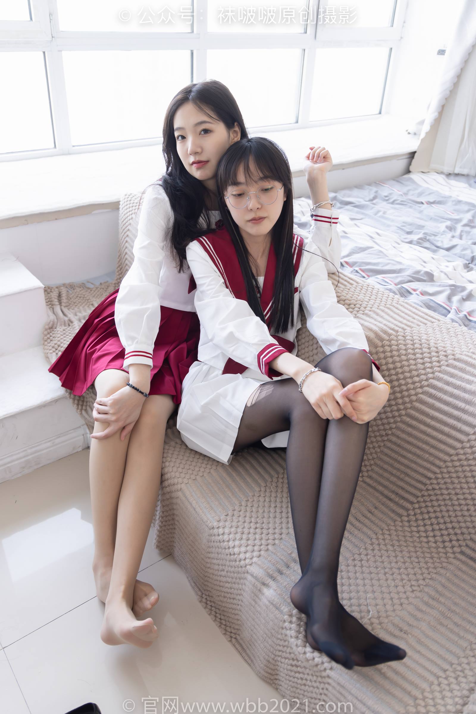 [BoBoSocks袜啵啵]NO.302 小甜豆稚予-三双皮鞋、板鞋、黑丝、两双肉丝、裤里丝[140P/1V/5.06GB]插图3