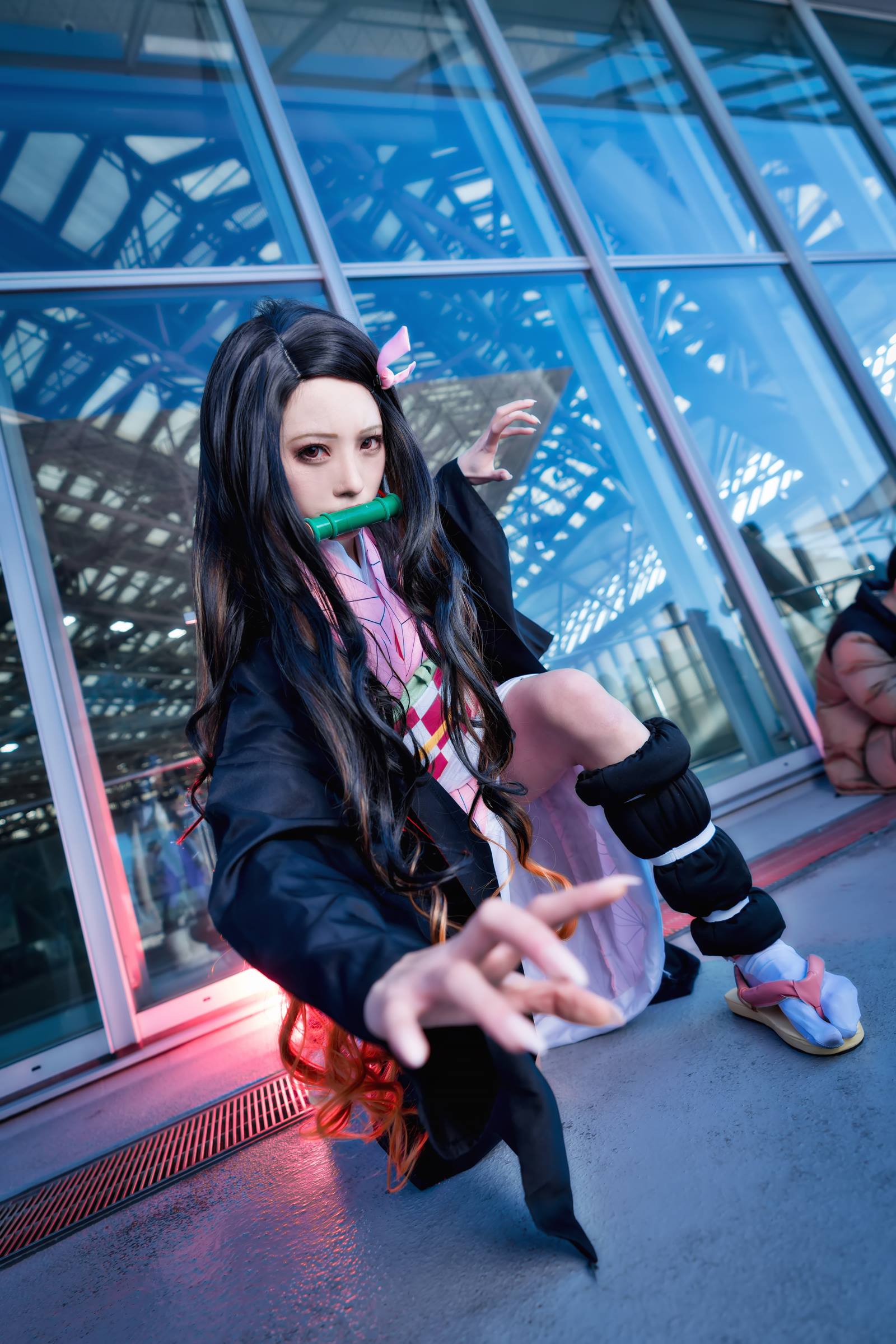 人气Coser@Kitaro_绮太郎 Kitaro_绮太郎 鬼灭之刃 灶门祢豆子[12P/135MB]插图