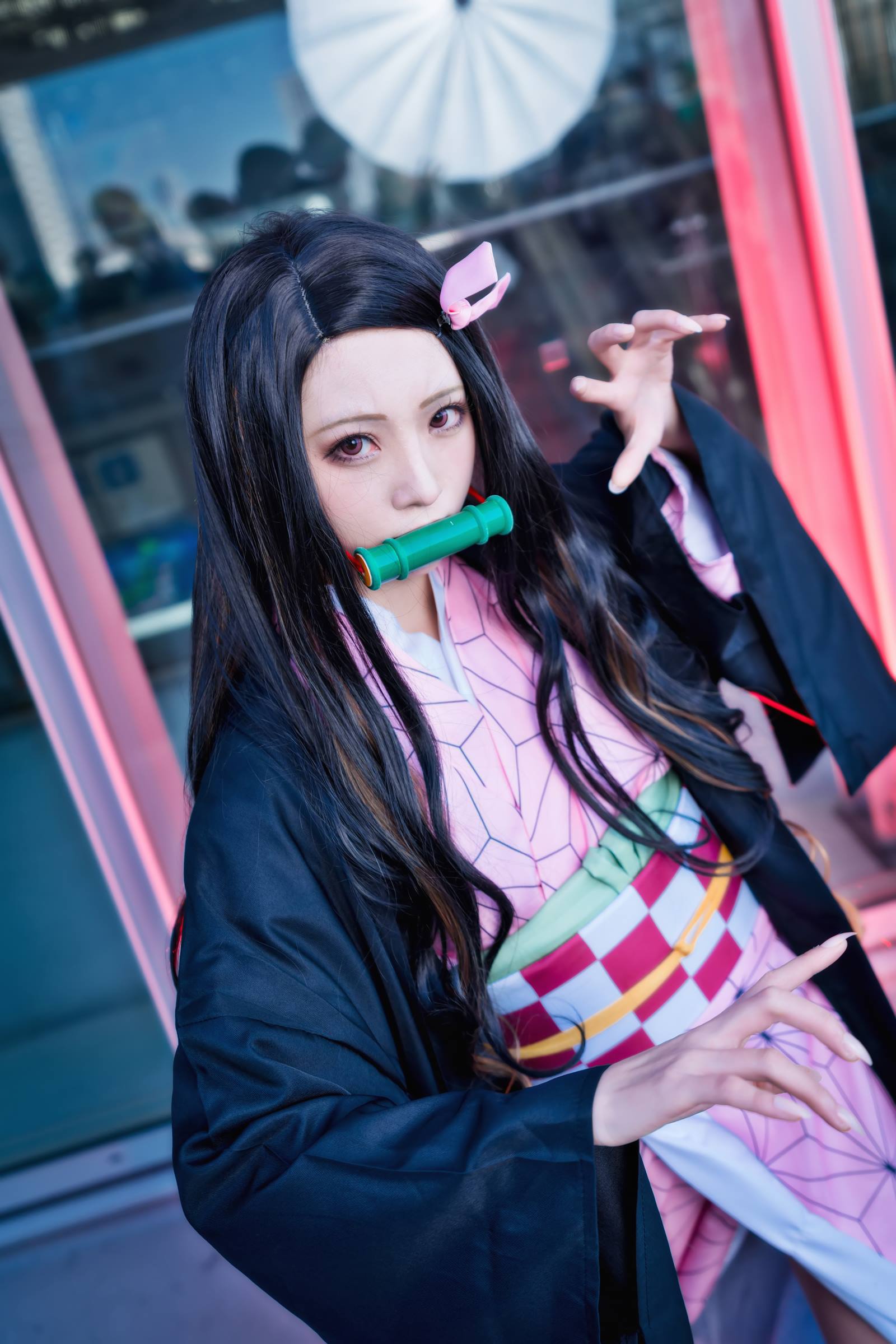 人气Coser@Kitaro_绮太郎 Kitaro_绮太郎 鬼灭之刃 灶门祢豆子[12P/135MB]插图1