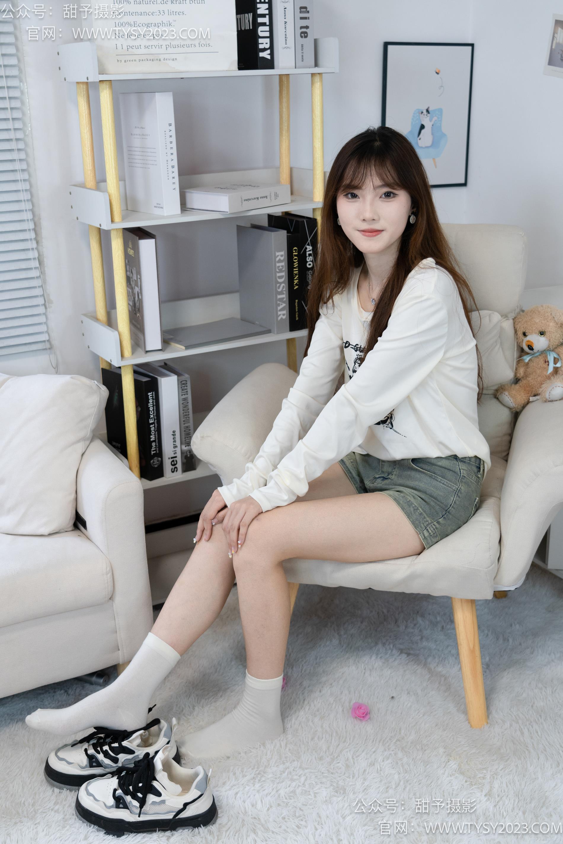 甜予摄影 學姐白棉袜脚丫11期完整版[143P/2V/9.8G]插图8