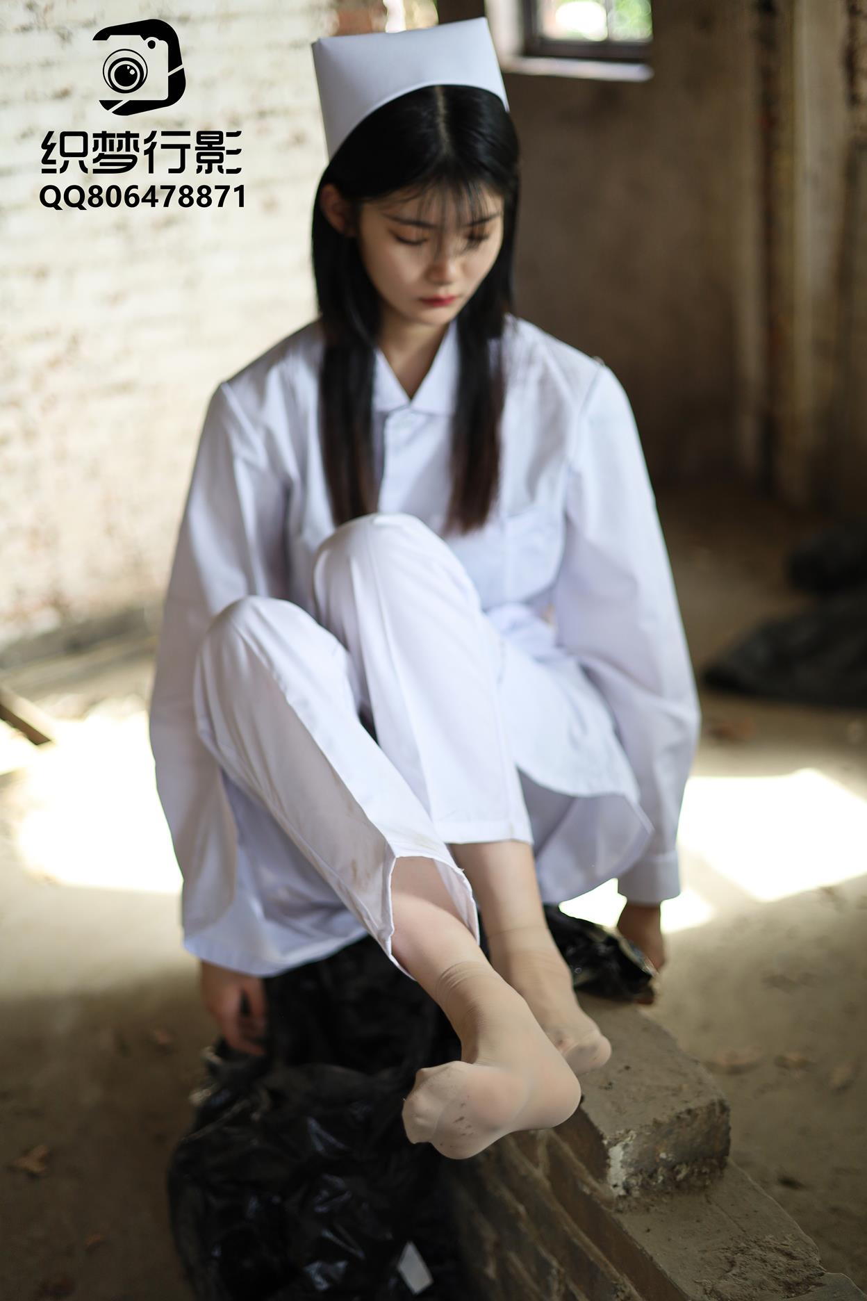 织梦映像 白衣苍颜互士装白袜子 [330P/2V/10.9G]插图6