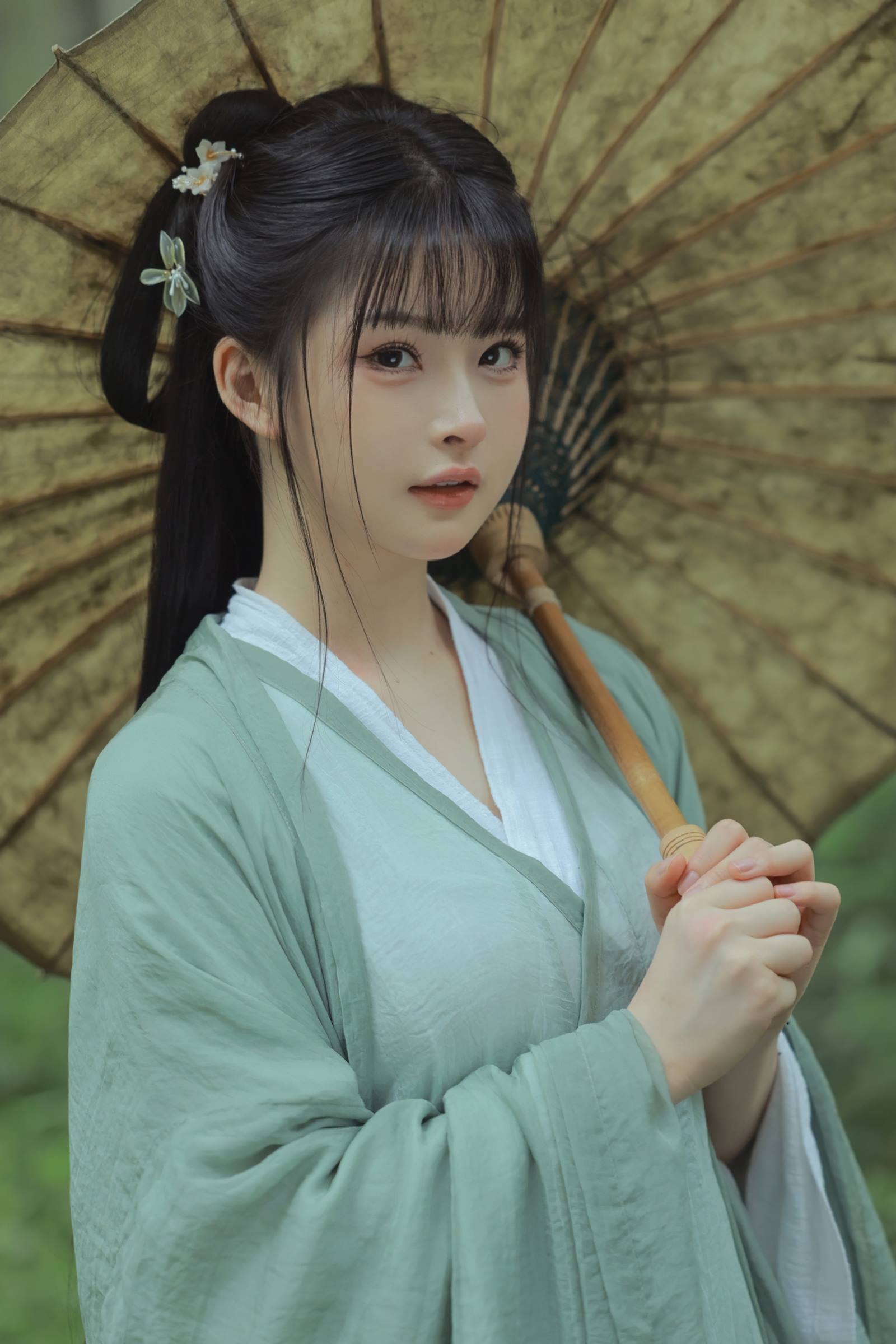 白莉爱吃巧克力  古风汉服[9P/49MB]插图1