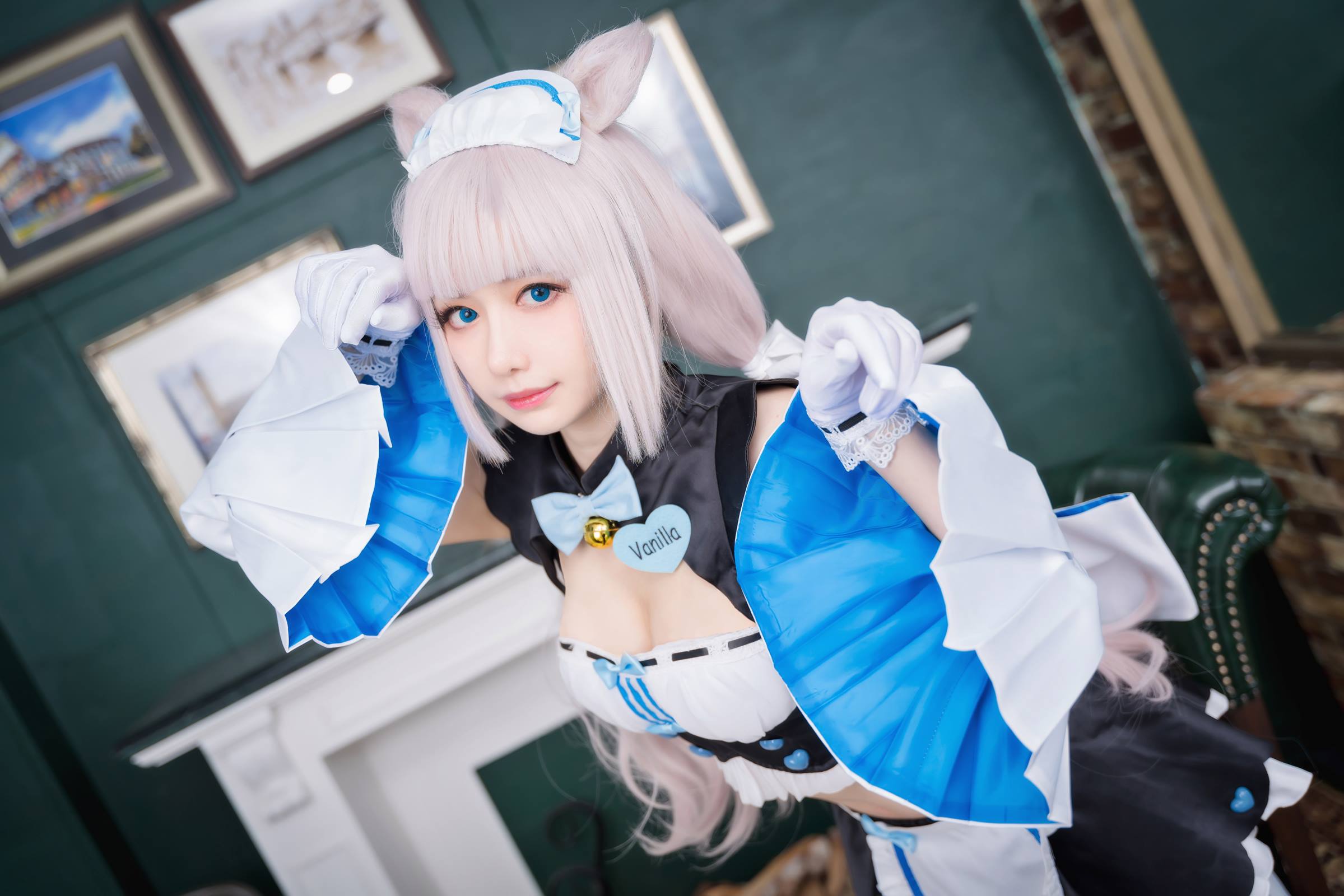 Shika小鹿鹿 – 猫娘[9P/65MB]插图