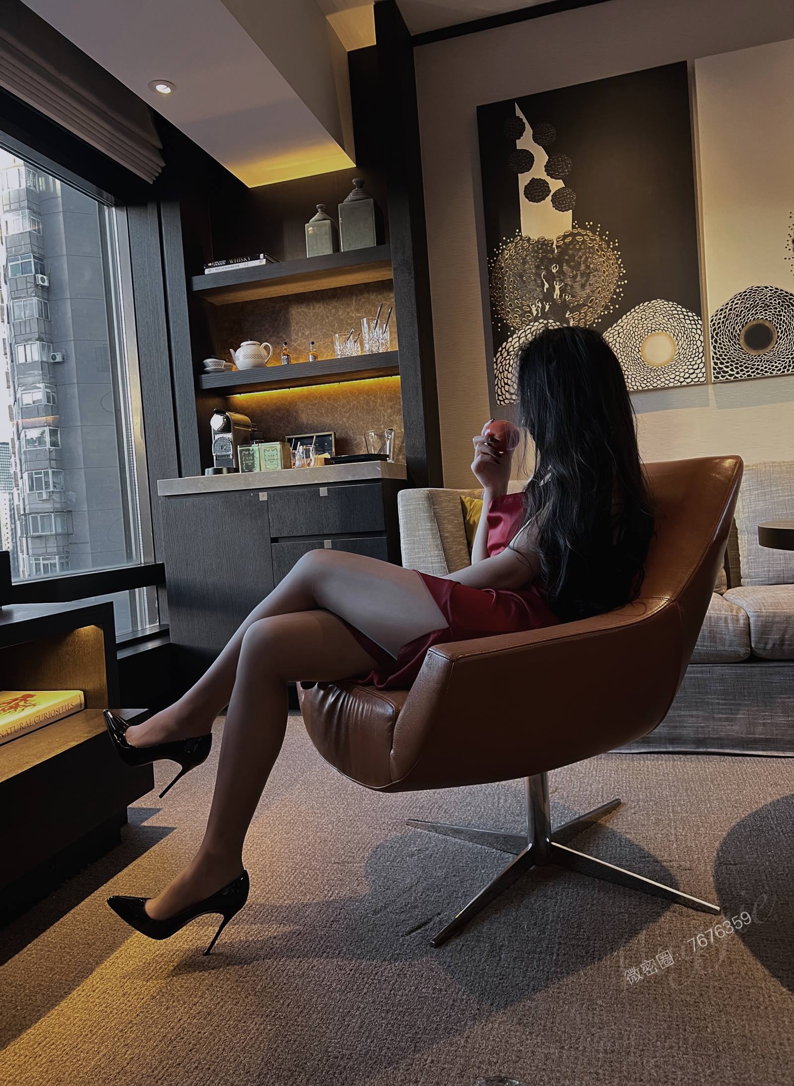 安乔乔儿(Nia乔乔) 茶色开裆丝[115P/764MB]插图4