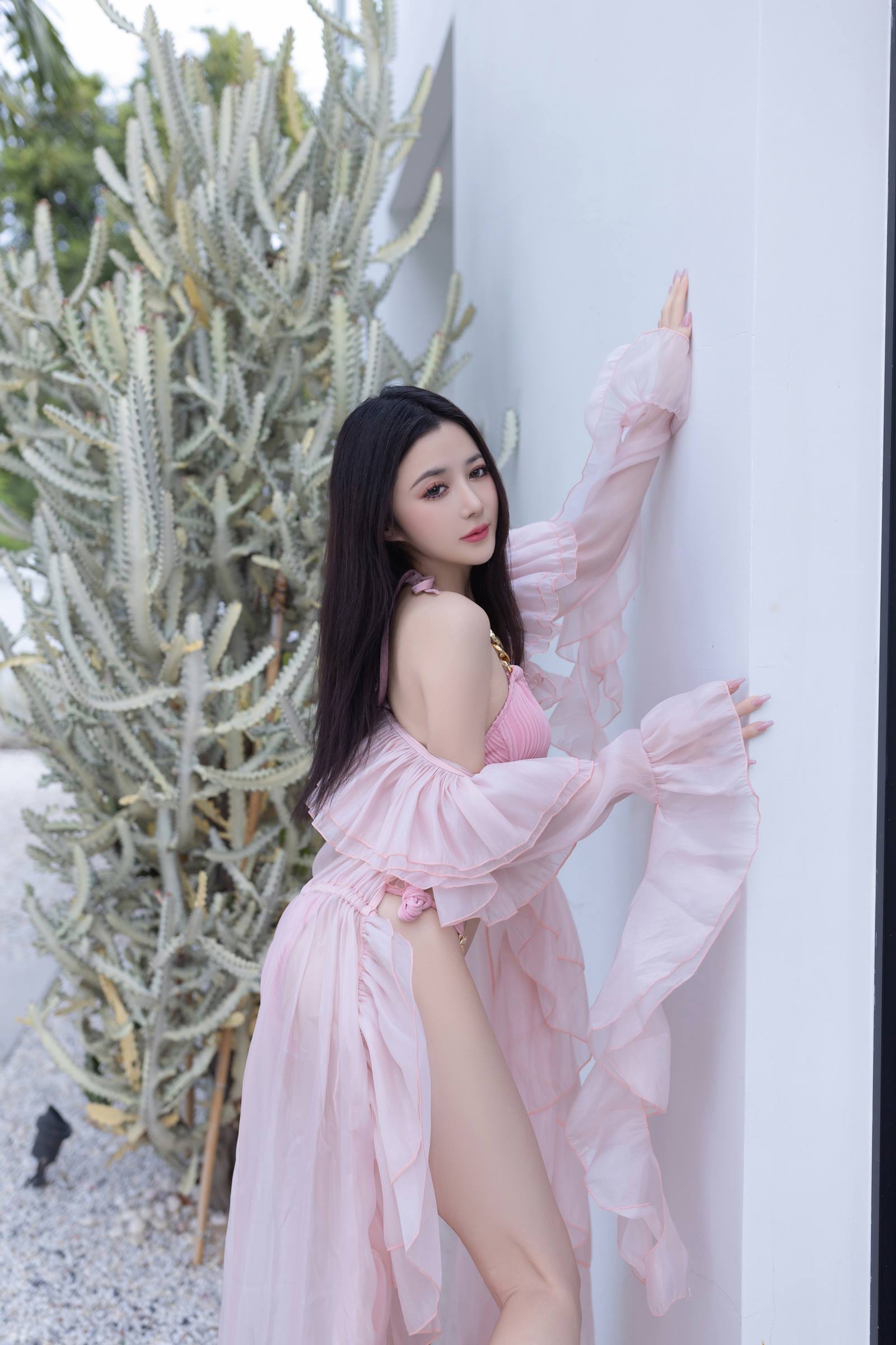 鱼子酱Fish《粉色彼基尼》[124P/1.41GB]插图5