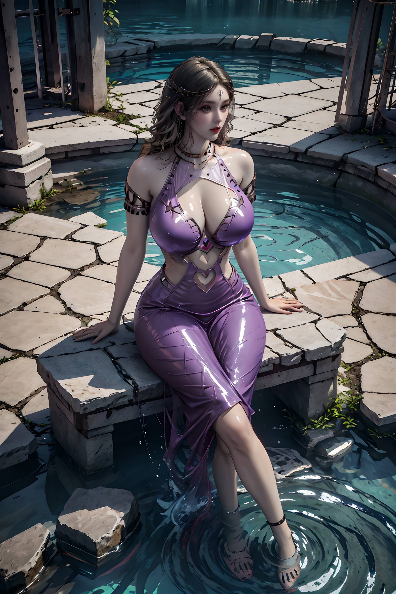 AI绘画 087 紫川-卡丹公主户外写真[22P/180MB]插图2