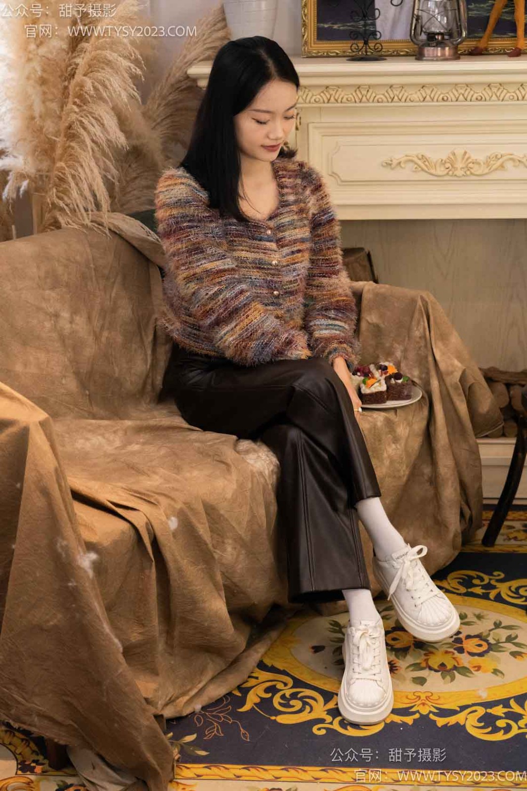 甜予摄影 005:齐齐-板鞋、白棉袜、裸足[122P/2V/9.75GB]插图3