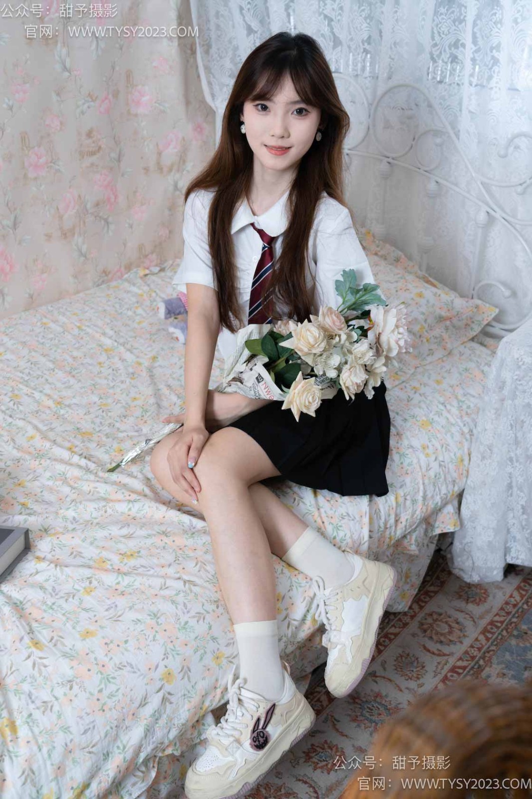 甜予摄影 007 璇璇-板鞋、白棉袜、裸足[122P/2V/9.75GB]插图4