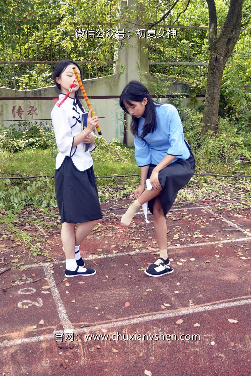 [初夏女神]090期 点点、双双~民国姐妹 两姐妹为了一双布鞋争的不可开交 [180P/2V/7.5G]插图7