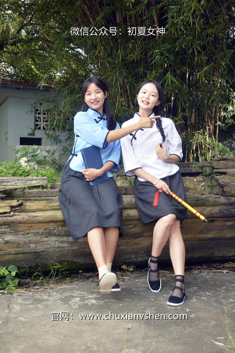 [初夏女神]090期 点点、双双~民国姐妹 两姐妹为了一双布鞋争的不可开交 [180P/2V/7.5G]插图3