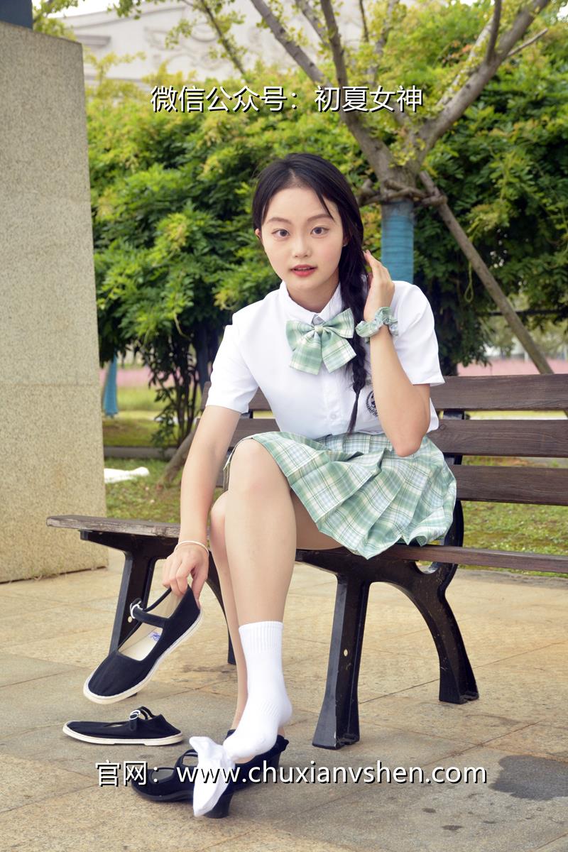 初夏女神 093期 双双~雪松JK套 巴啦啦小魔仙，玛丽珍鞋配一下 [140P/1V/5.53G]插图8