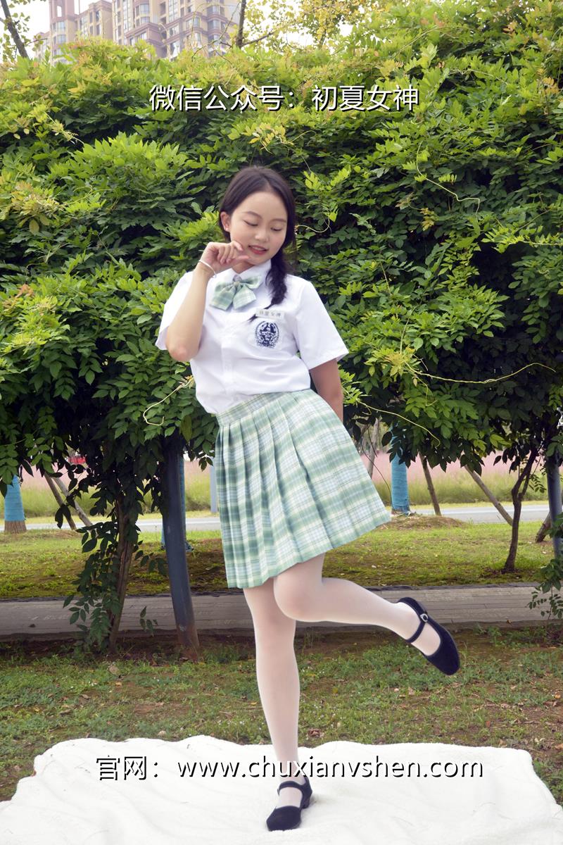 初夏女神 093期 双双~雪松JK套 巴啦啦小魔仙，玛丽珍鞋配一下 [140P/1V/5.53G]插图5