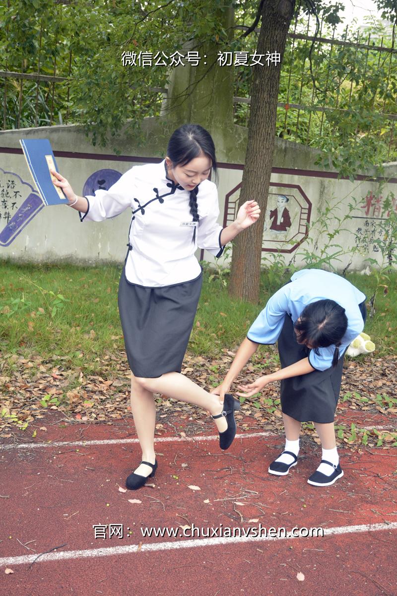 初夏女神 094期 点点、双双~民国姐妹二这是拍的剧情版，有点小内容 [140P/1V/5.87G]插图7