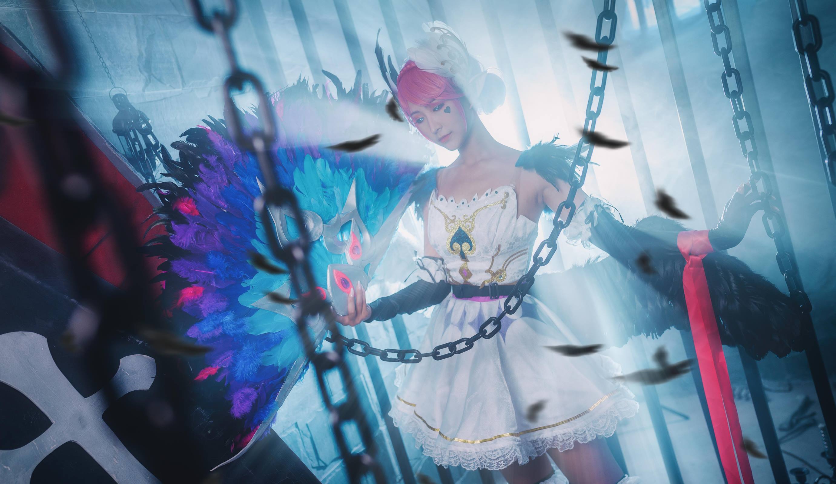 拿相机的执义 -『王者荣耀』小乔天鹅之梦[10P/188MB]插图1