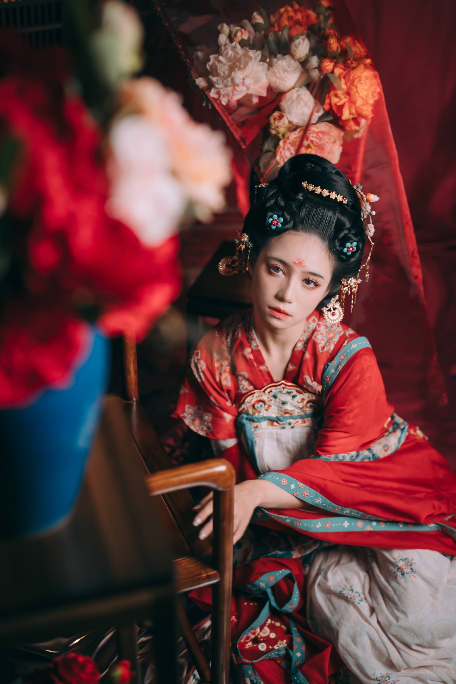 [YITUYU艺图语]2022.09.10 花想容颜 贰加六[22+1P/87.2MB]插图2