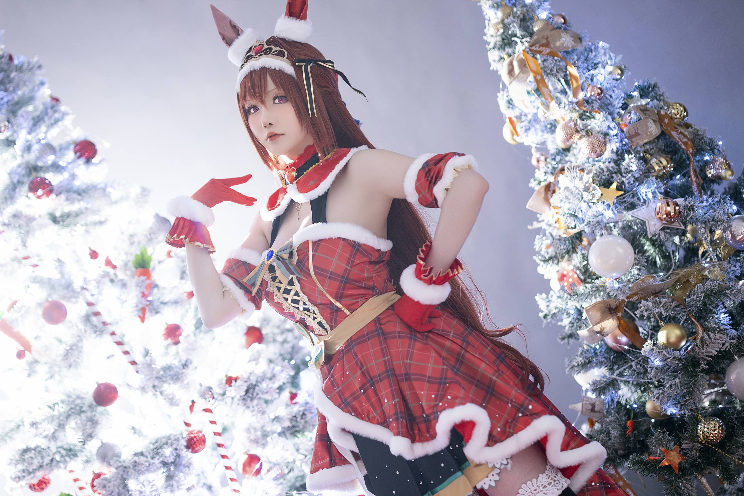 星之迟迟 – 赛马娘-大和赤骥 圣诞衣装[47P/328MB]插图3