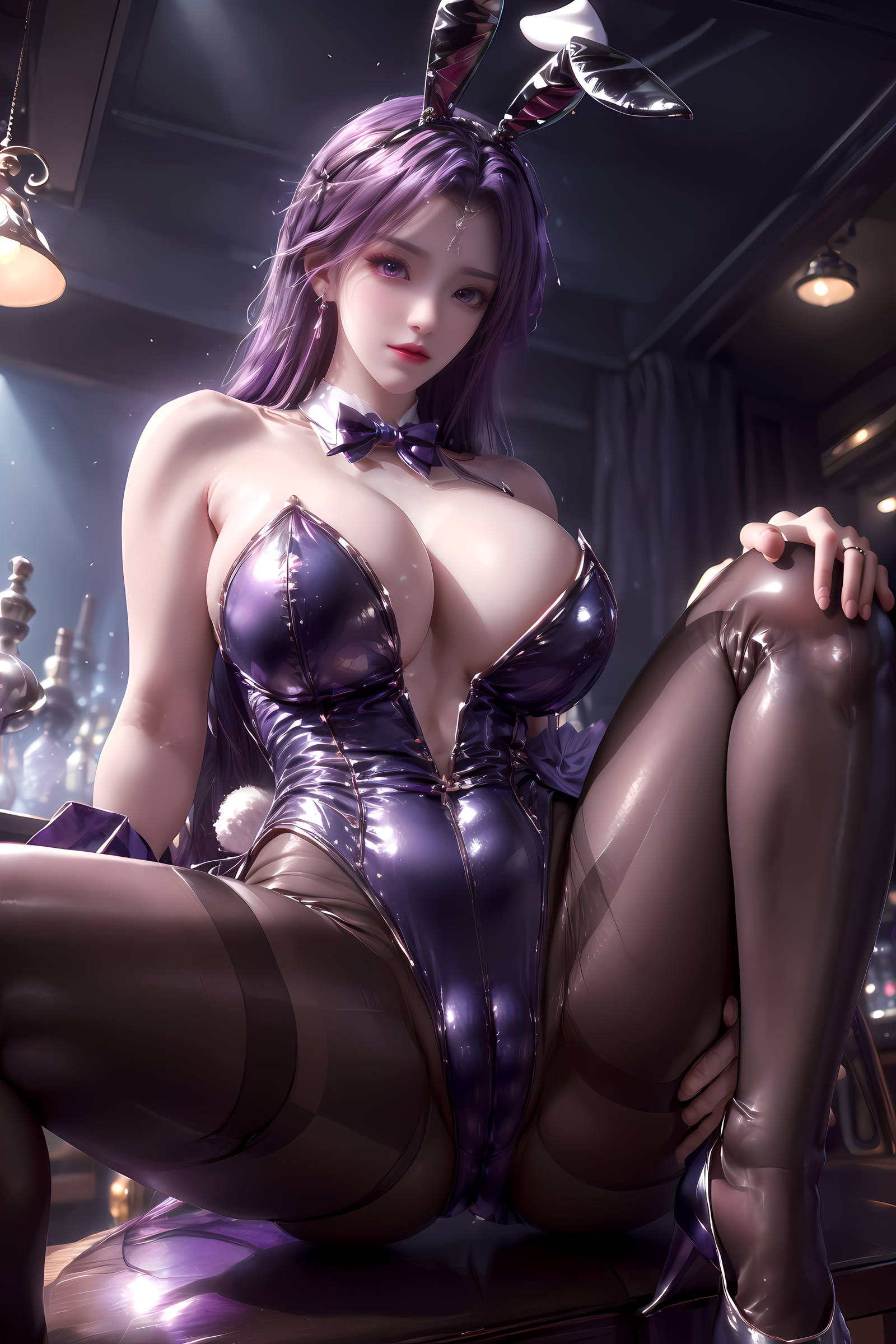 AI绘画 125 完美世界-云曦兔女郎[20P/132MB]插图