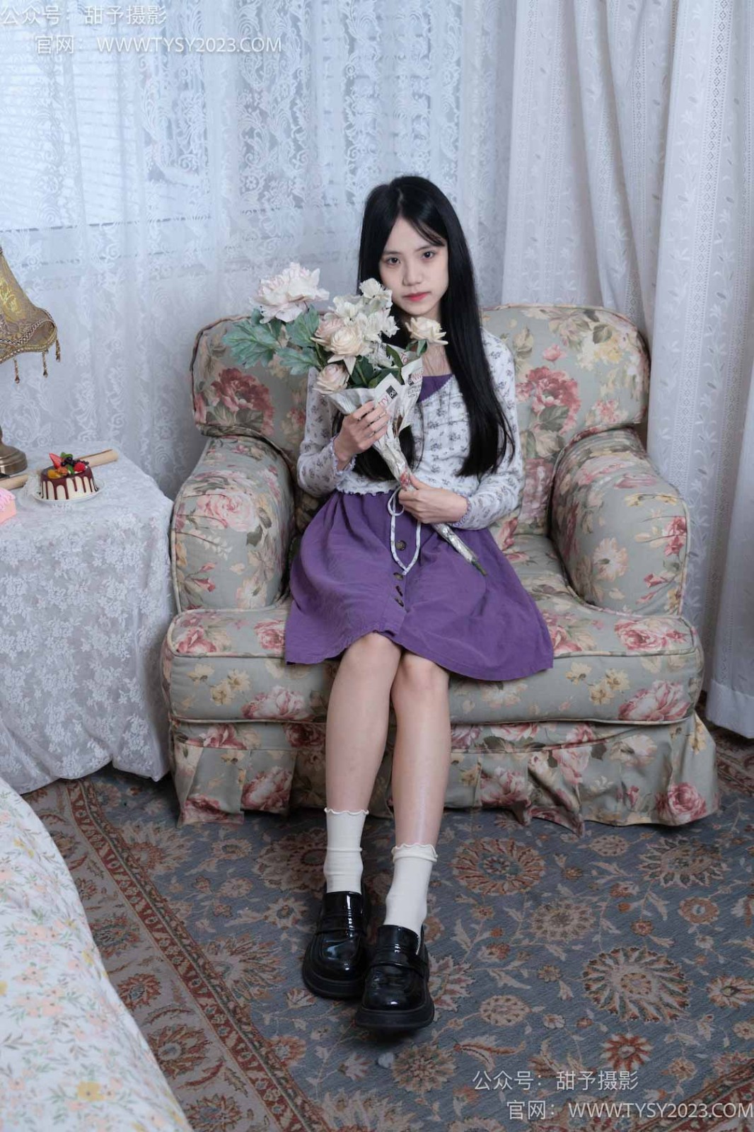 甜予摄影 009 胡桃-皮鞋、白棉袜、裸足[122P/2V/10.16GB]插图1