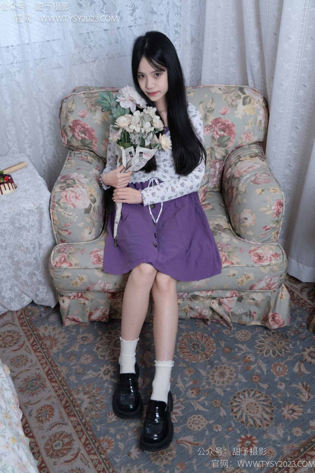 甜予摄影 009 胡桃-皮鞋、白棉袜、裸足[122P/2V/10.16GB]插图2