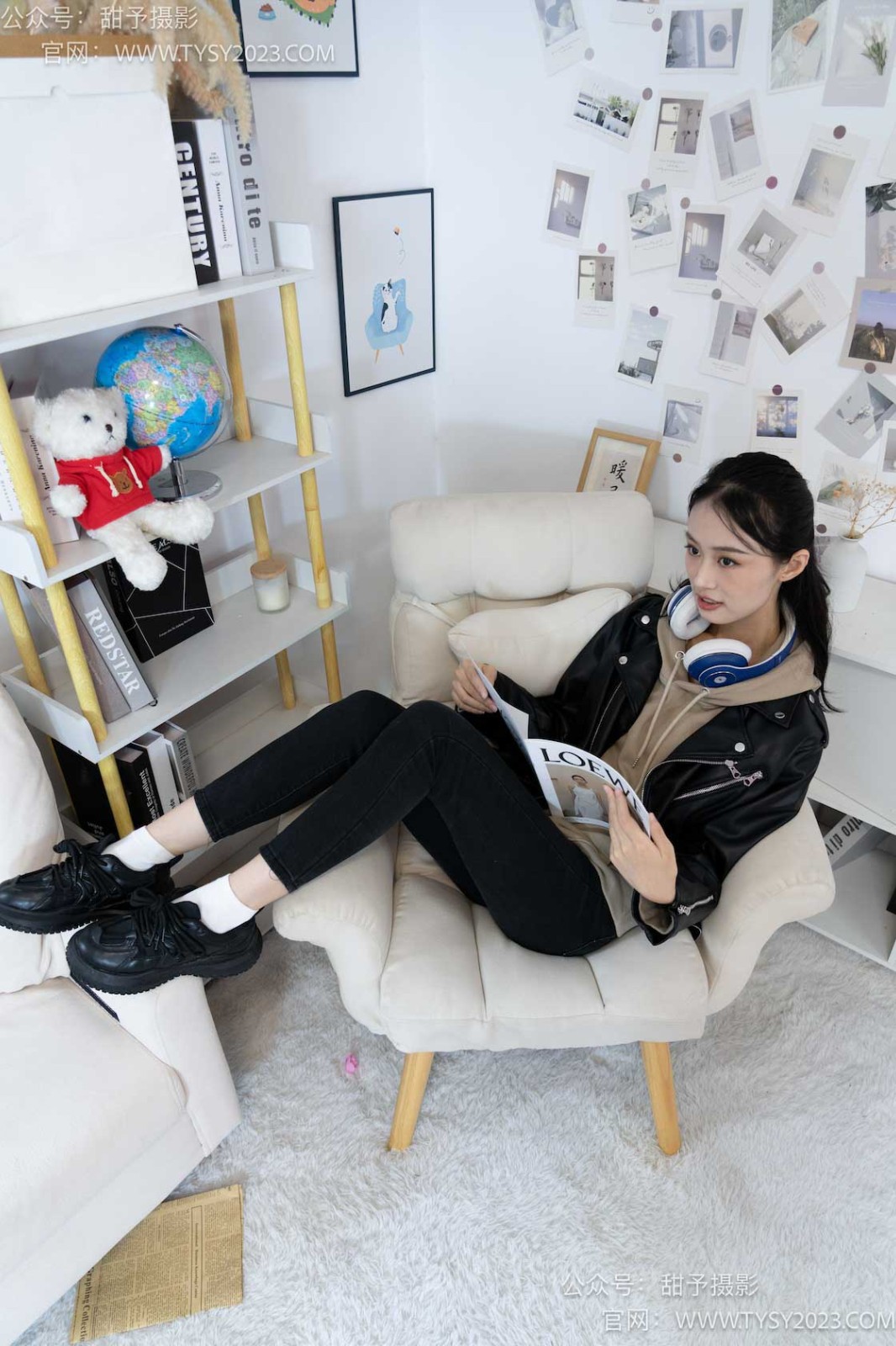 甜予摄影 014 肉肉-运动鞋、白棉袜、裸足[115P/2V/10.55GB]插图4