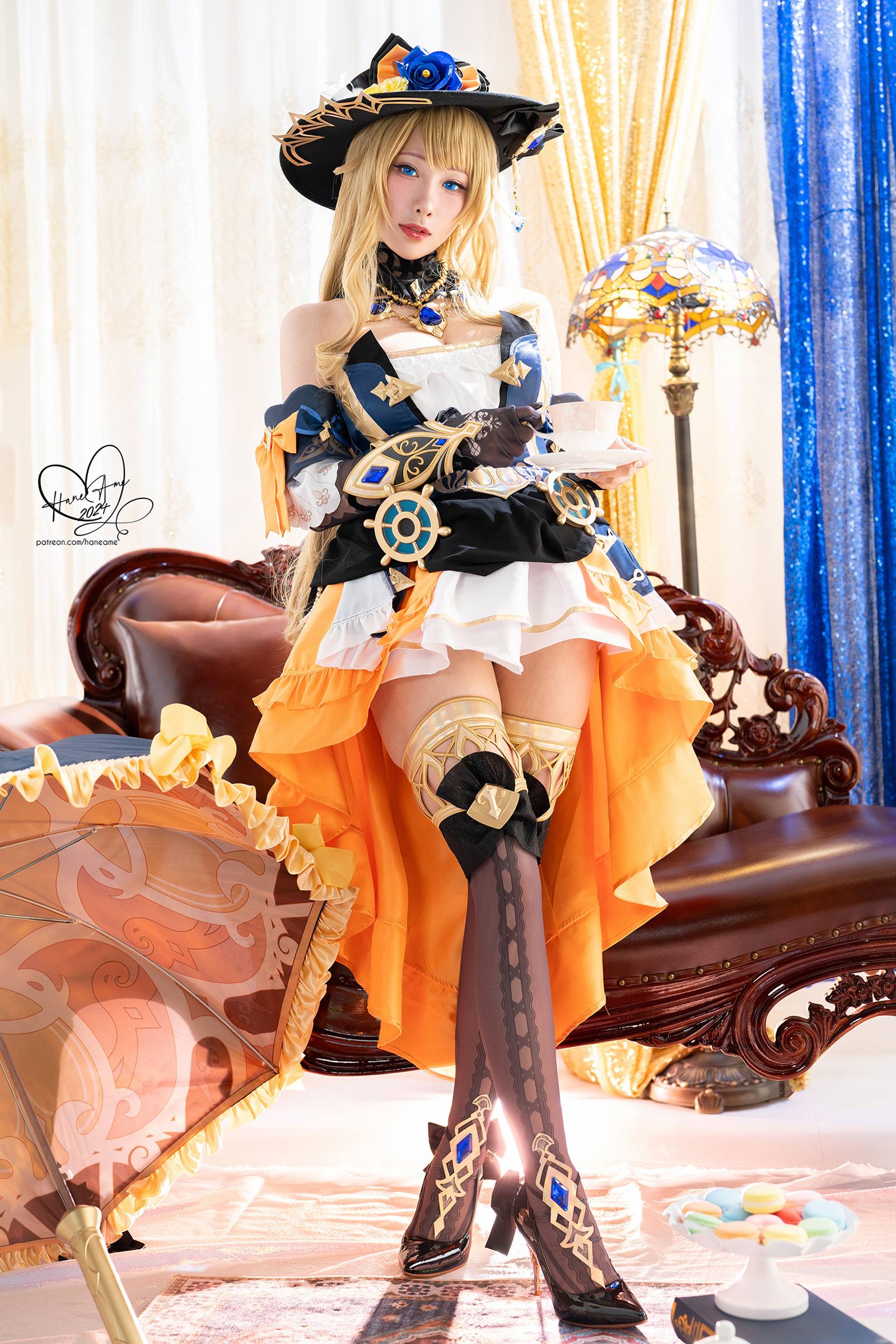 雨波HaneAme 24年02月订阅 GenshinImpact_Navia娜薇亞[36P/107M]插图3