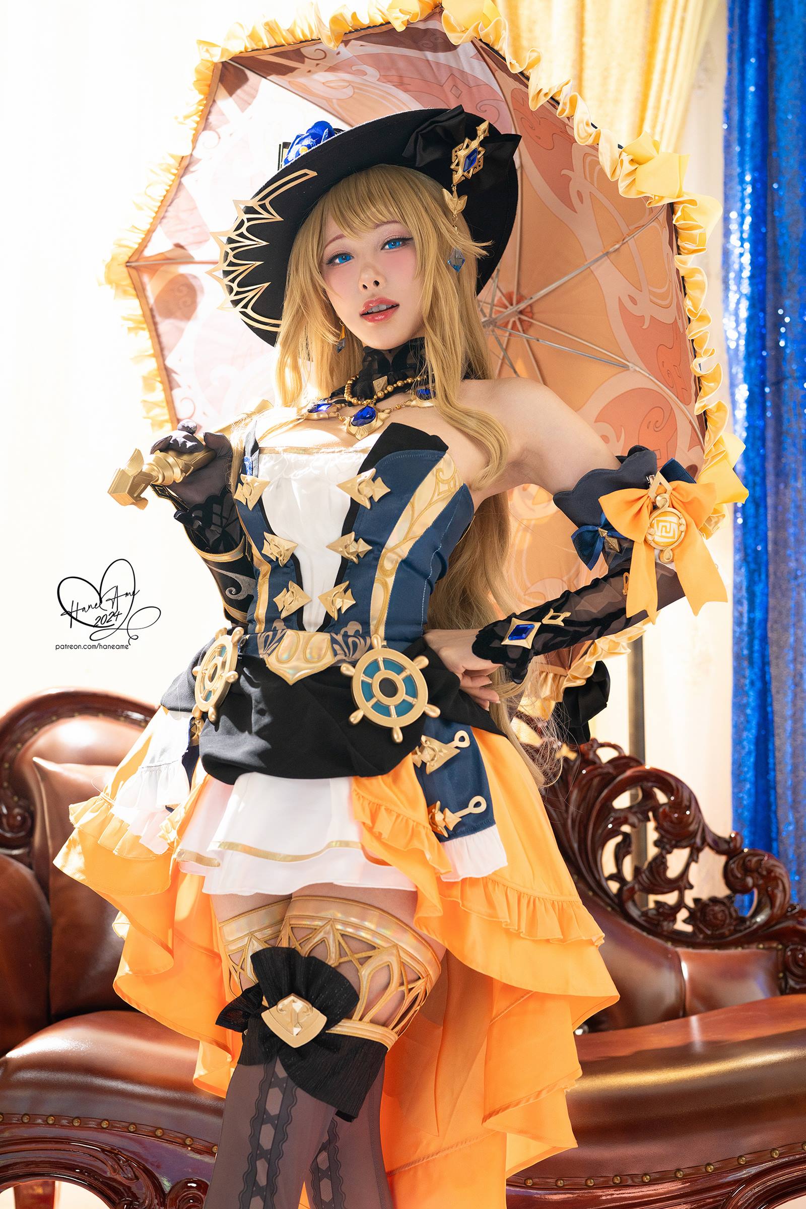 雨波HaneAme 24年02月订阅 GenshinImpact_Navia娜薇亞[36P/107M]插图4